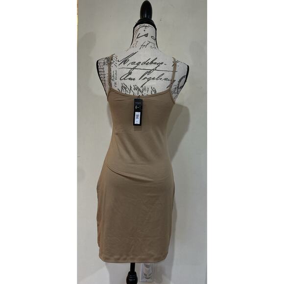 Banana Republic Satin Slip Dress Beige Size XS - Picture 4 of 7